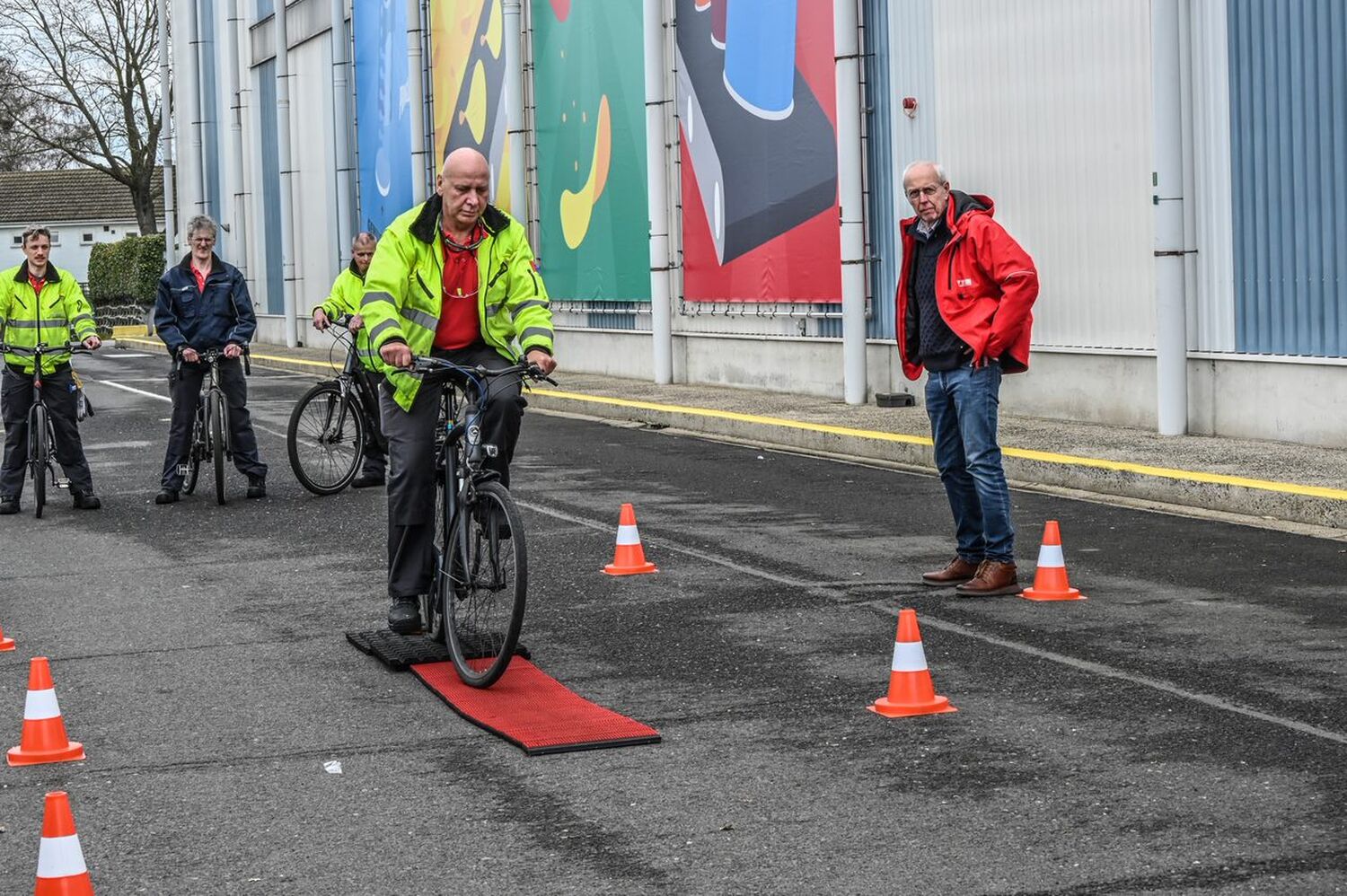 Foto fietsles VSV voor Treffik