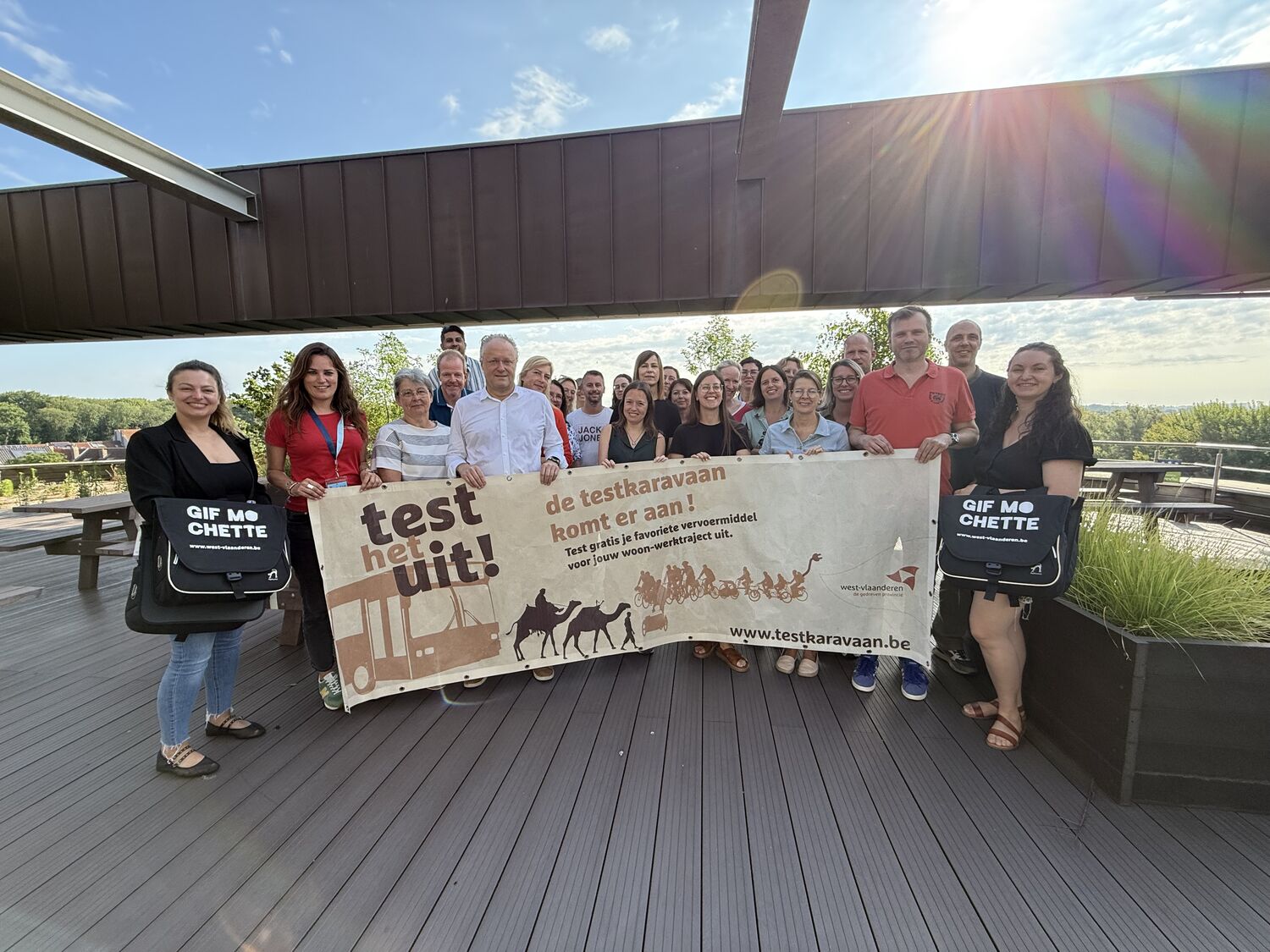 Testkaravaan 2025 bij TUI Oostende